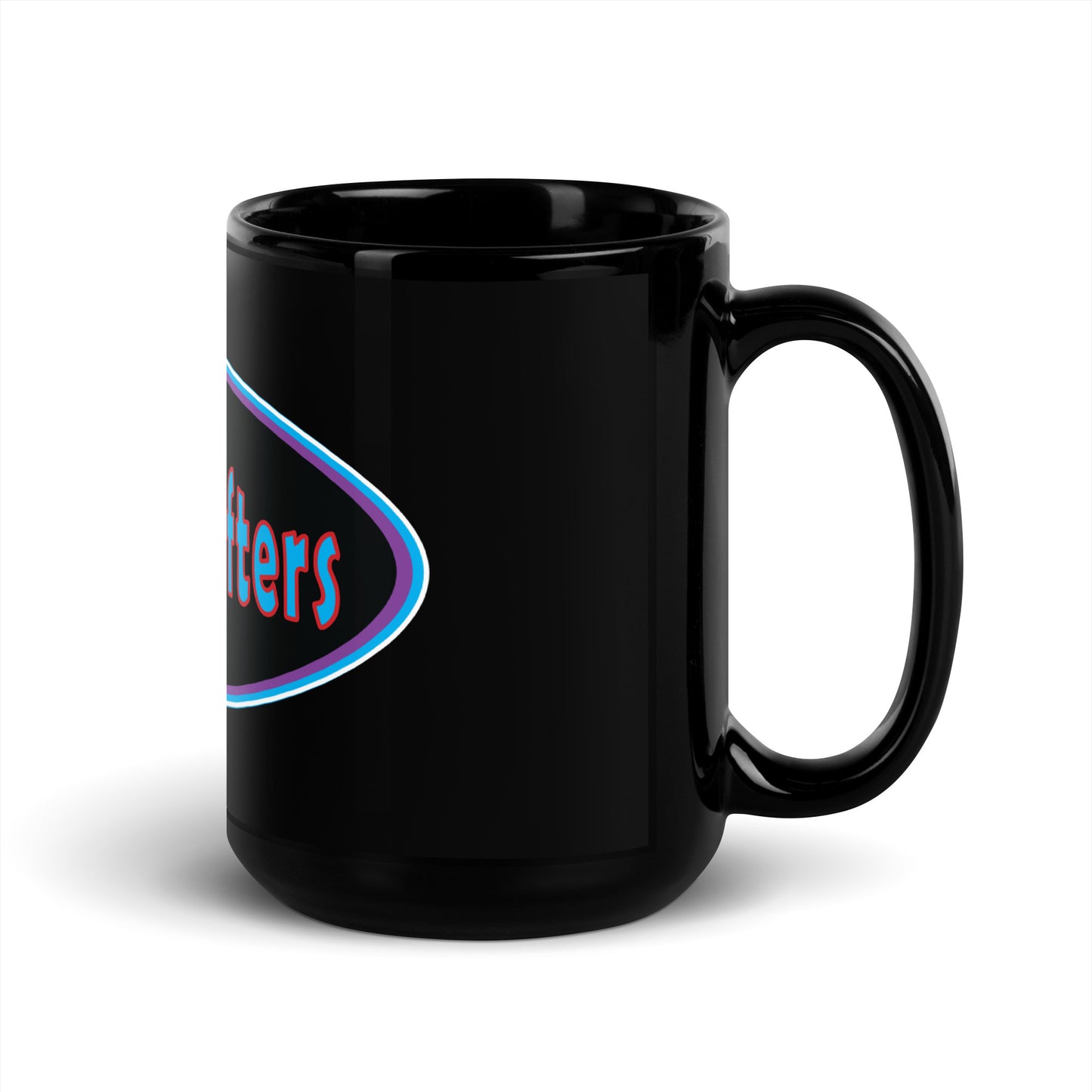 Shapeshifters Black Glossy Mug