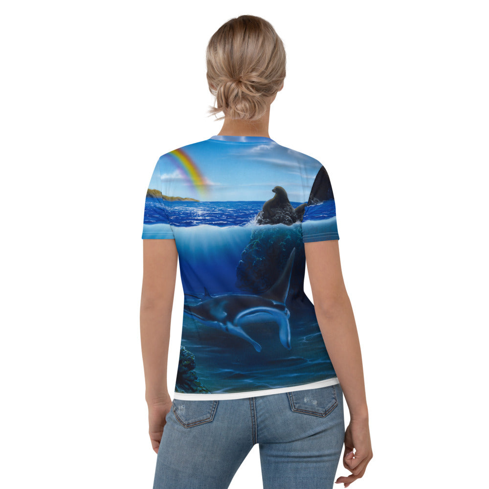 El Pulpito Underwater Baja Women's T-shirt