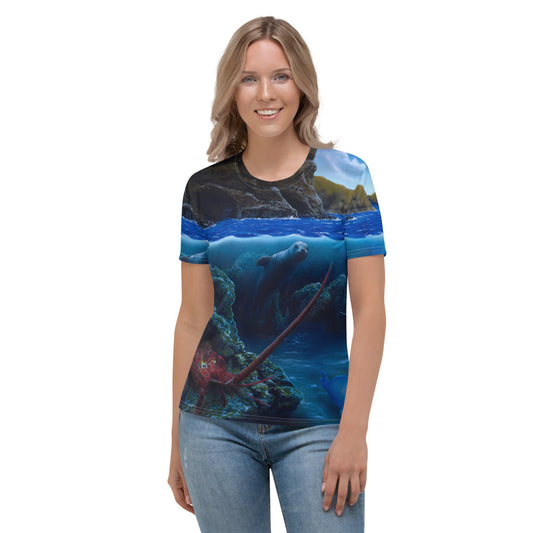 El Pulpito Underwater Baja Women's T-shirt