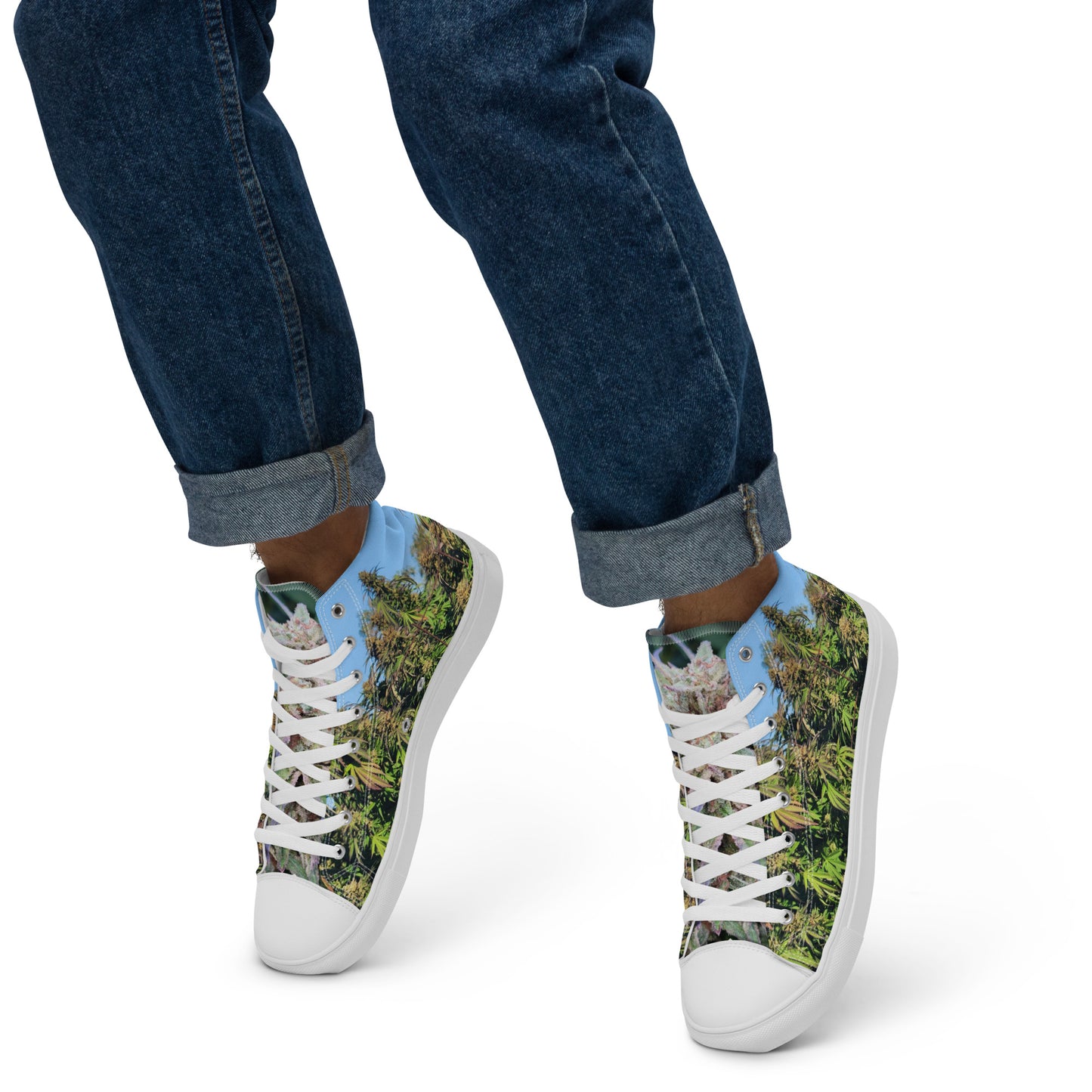 Men’s "High Top" canvas shoes