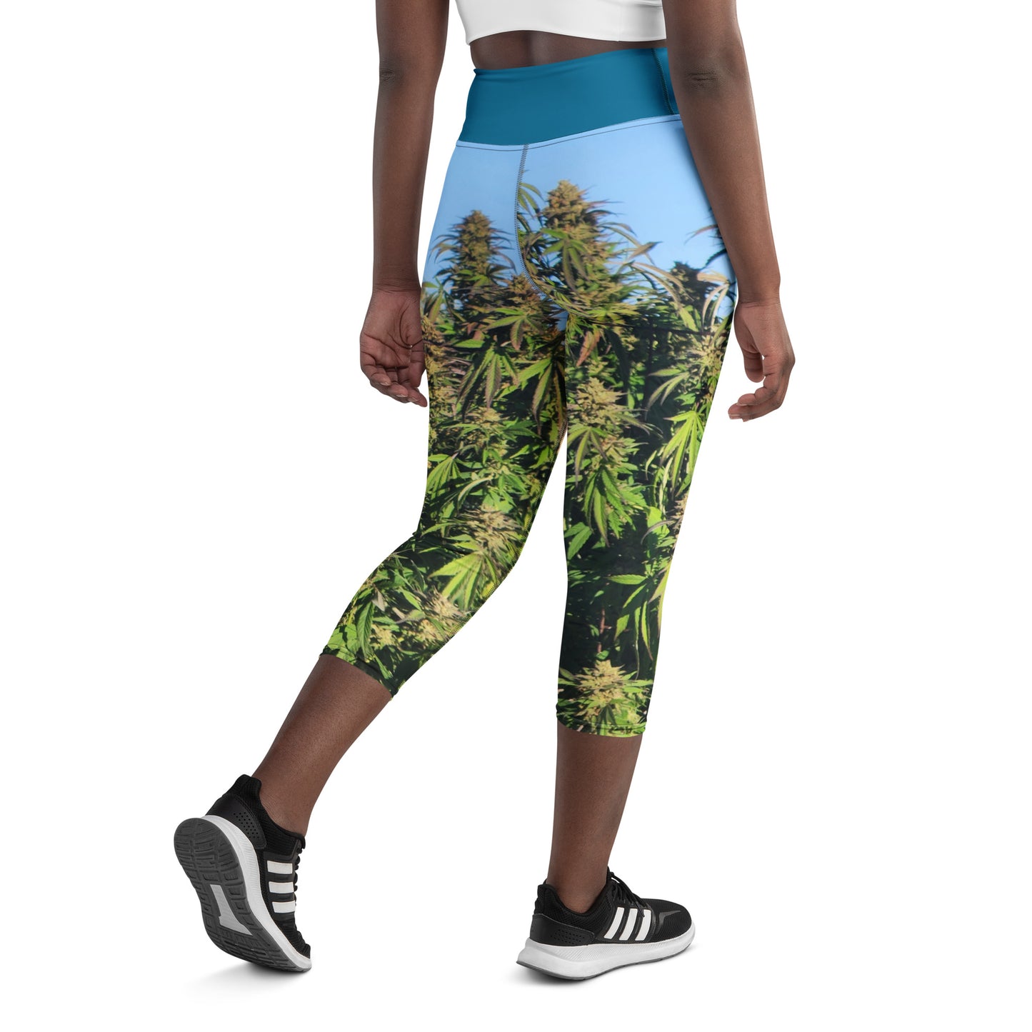 Ganja Yoga Capri Leggings