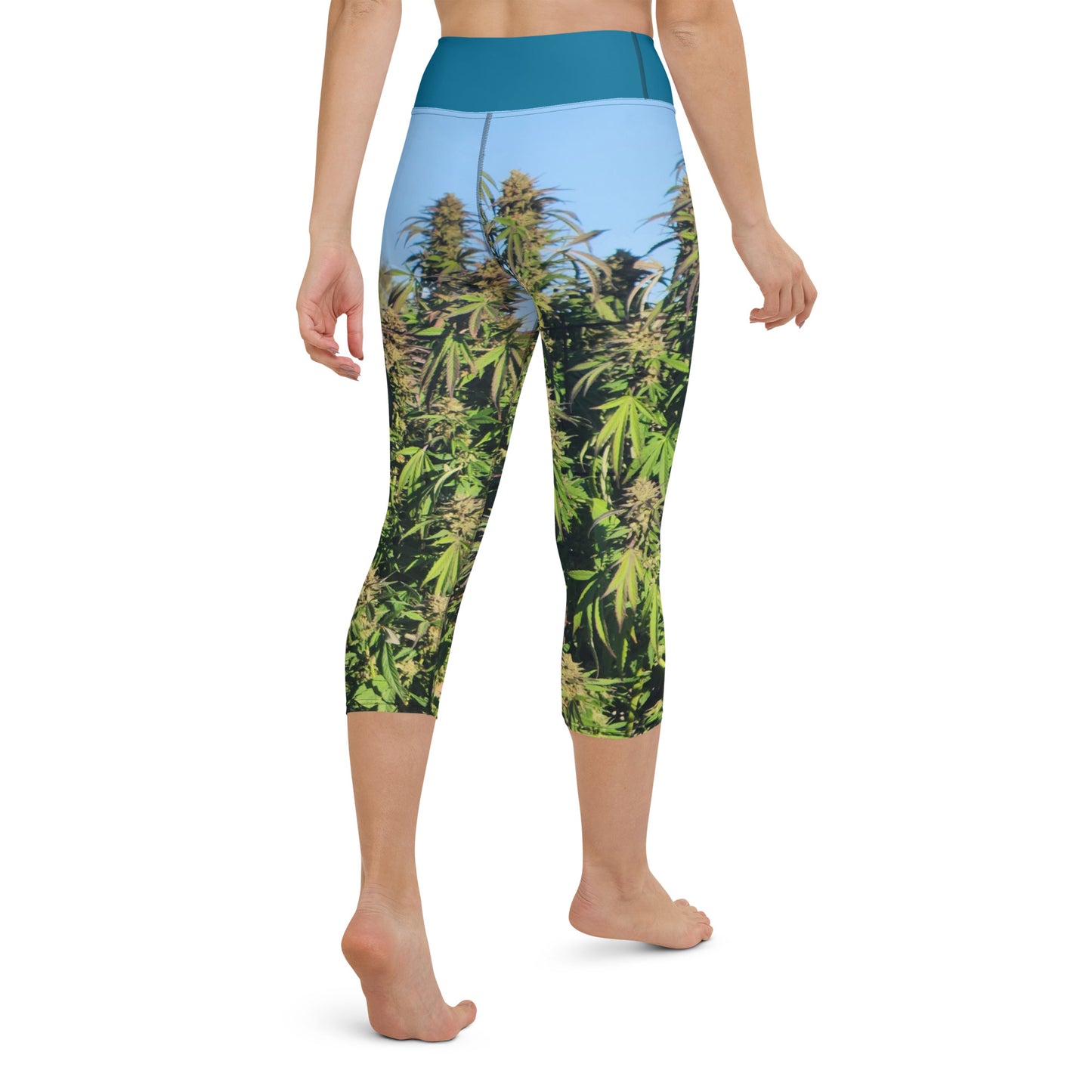 Ganja Yoga Capri Leggings