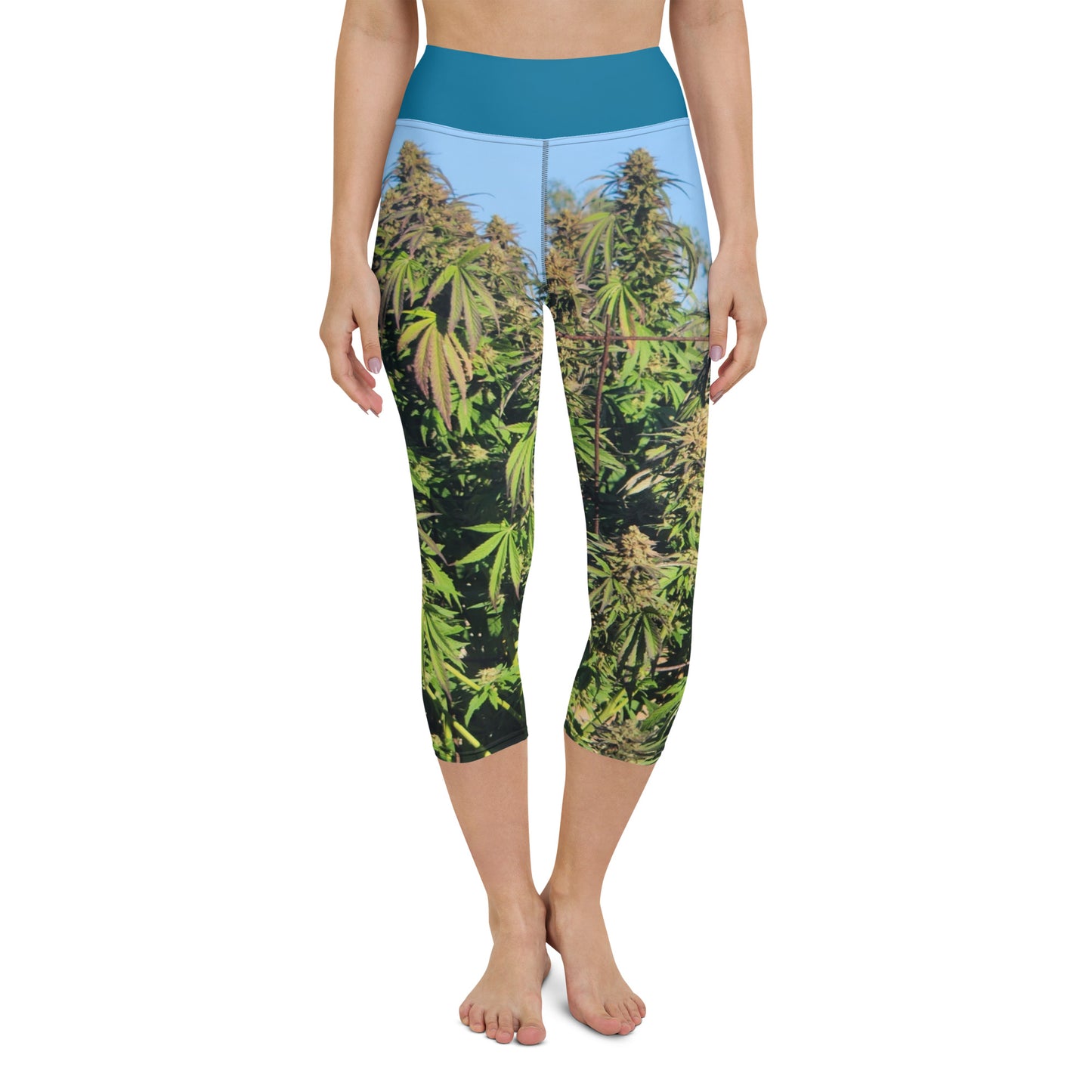 Ganja Yoga Capri Leggings