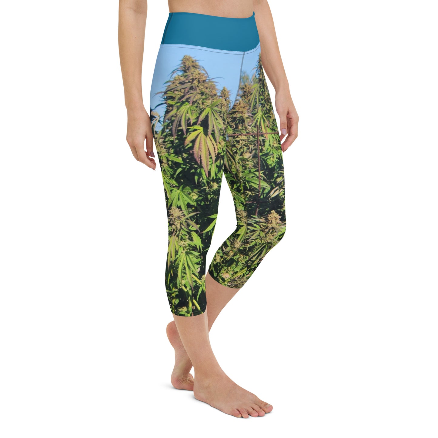 Ganja Yoga Capri Leggings