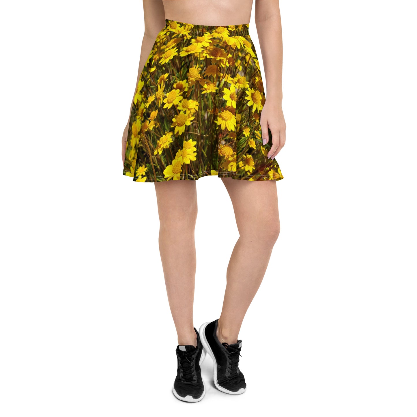 Flower Field Skater Skirt