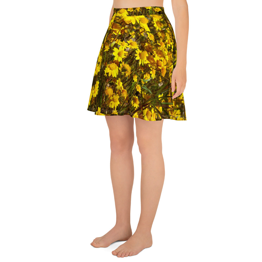 Flower Field Skater Skirt