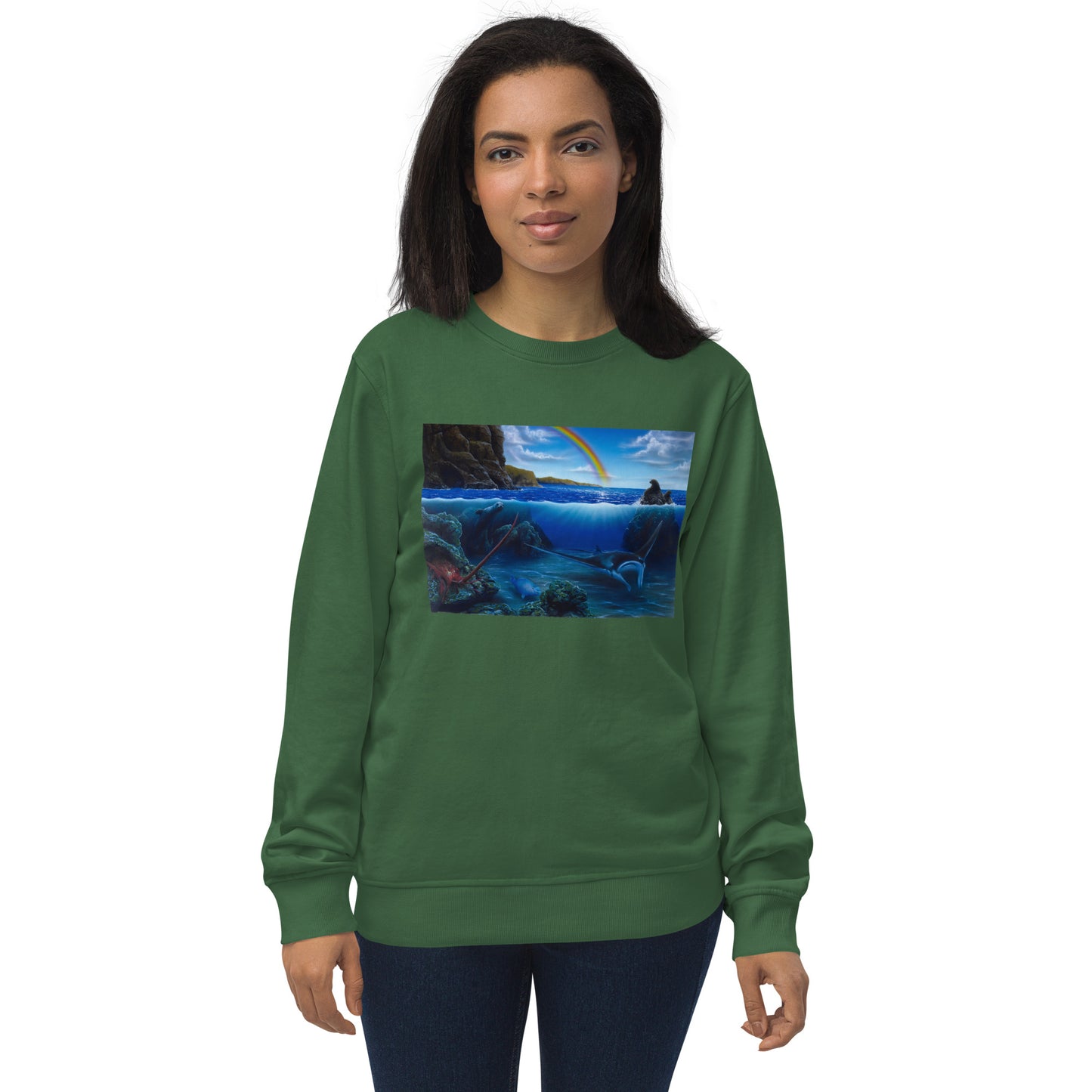 El Pulpito Unisex organic sweatshirt