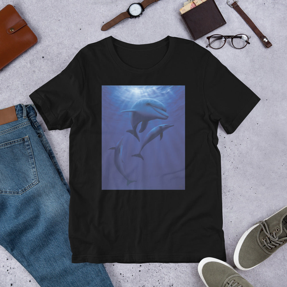 Dolphin Encounter Short-Sleeve Unisex T-Shirt