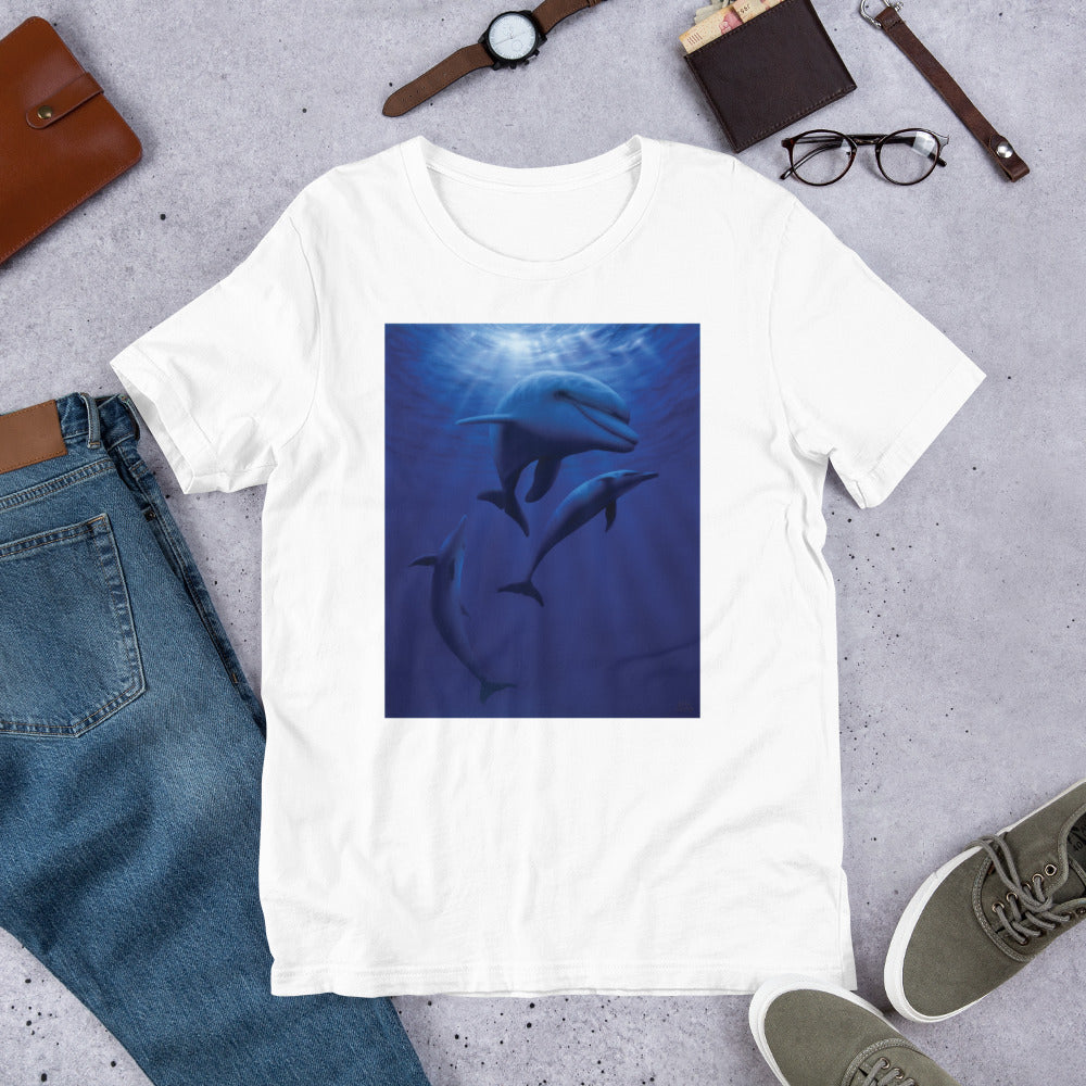 Dolphin Encounter Short-Sleeve Unisex T-Shirt